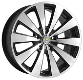 Диски N2O Y252 6.5 х 15 5*108 Et: 40 Dia: 73.1 черный с проточкой глянцевый